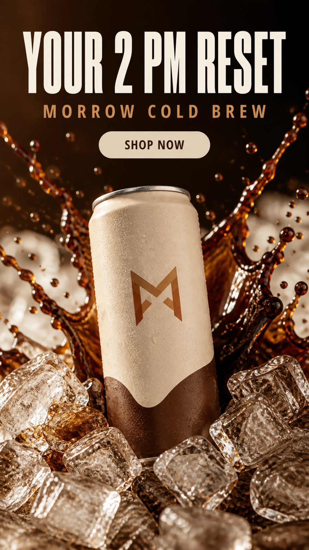 cold brew campaign format story example