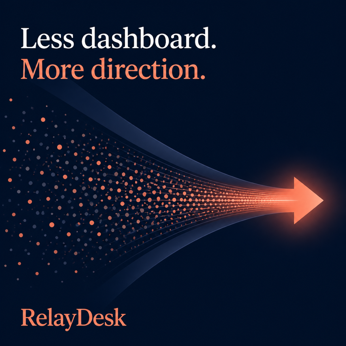 RelayDesk square promotional creative