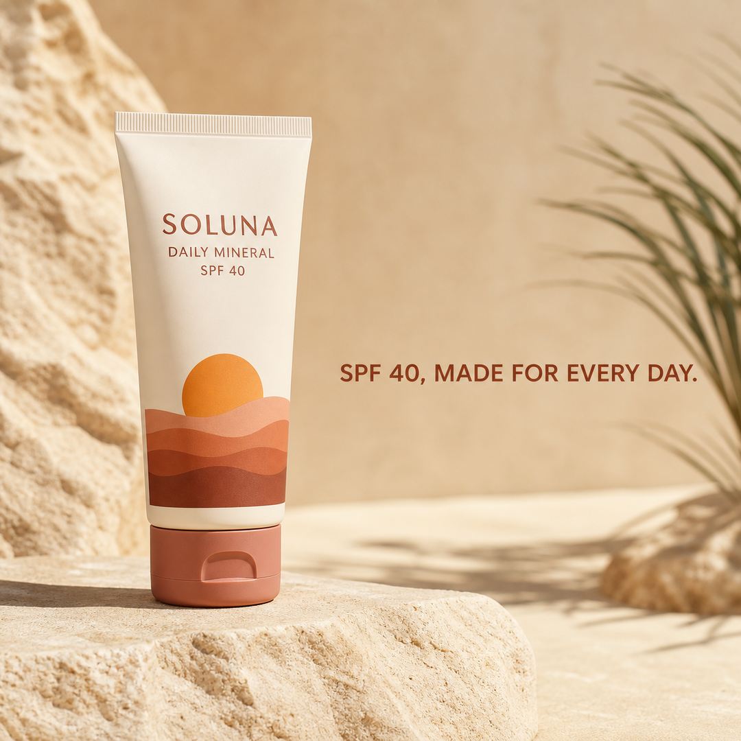 sun care campaign frame square still life example